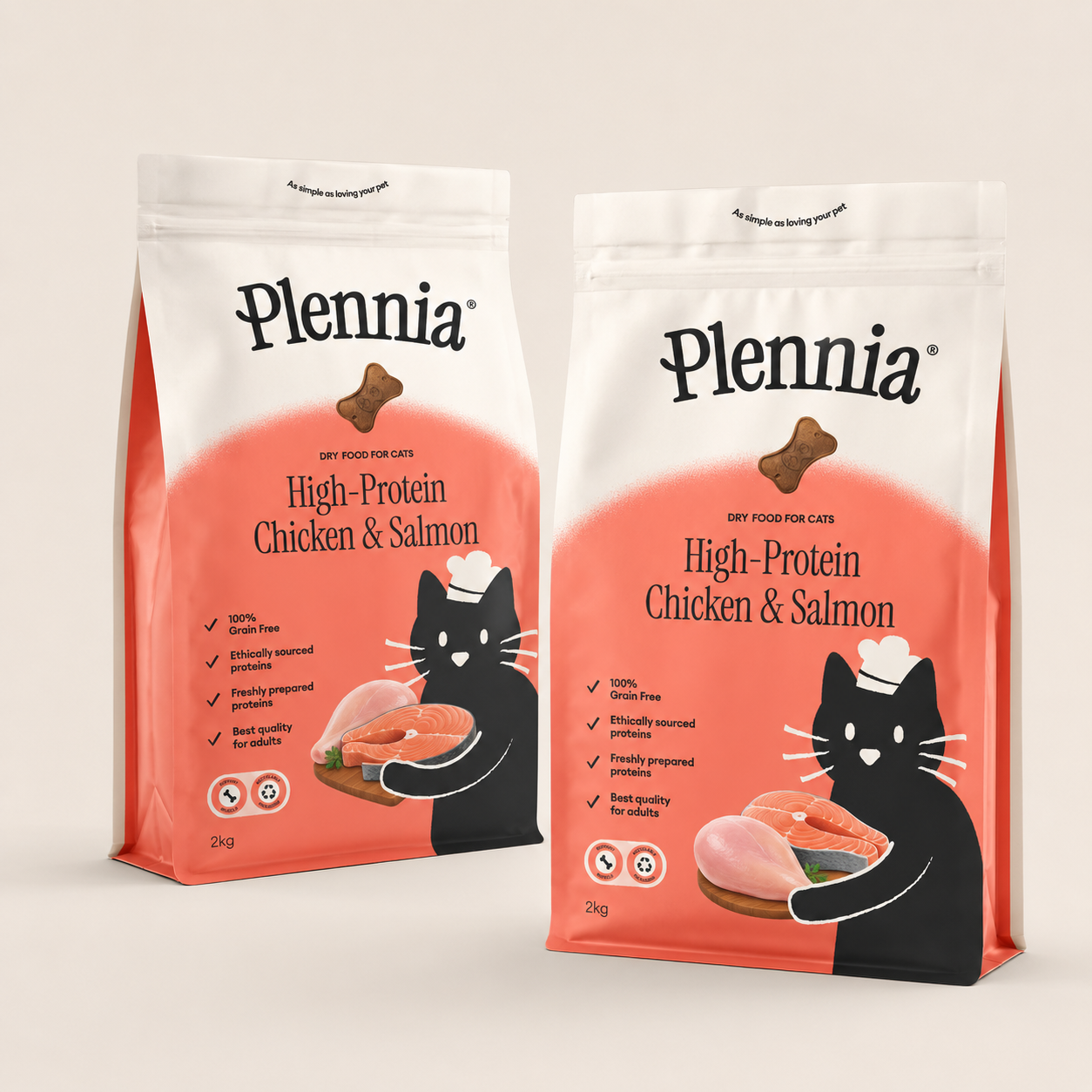 Cat Chicken & Salmon — 2-Pack