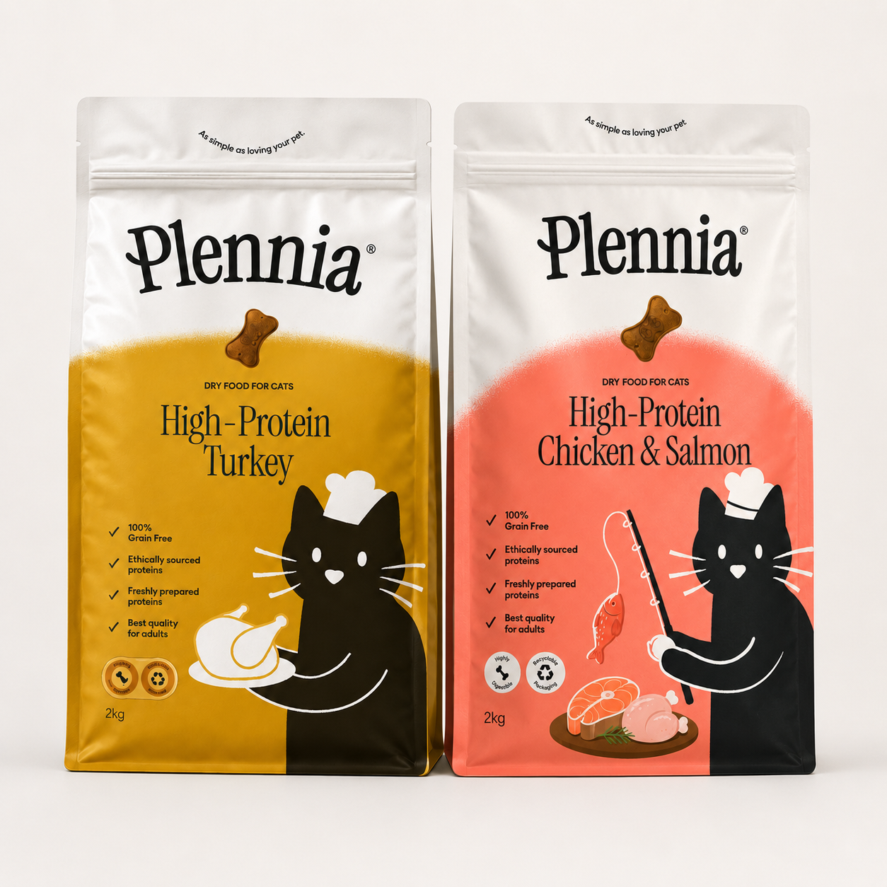 Cat Variety — 2-Pack (Turkey + Chicken & Salmon)