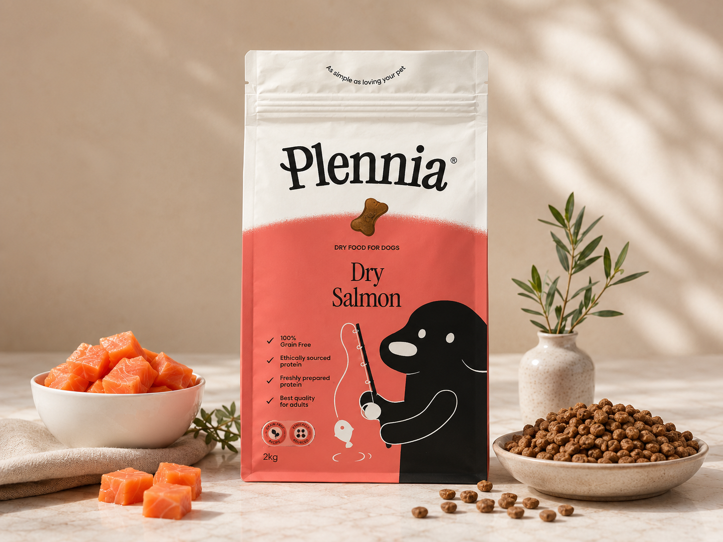 Dog Dry — Salmon Monoprotein (Grain-Free)