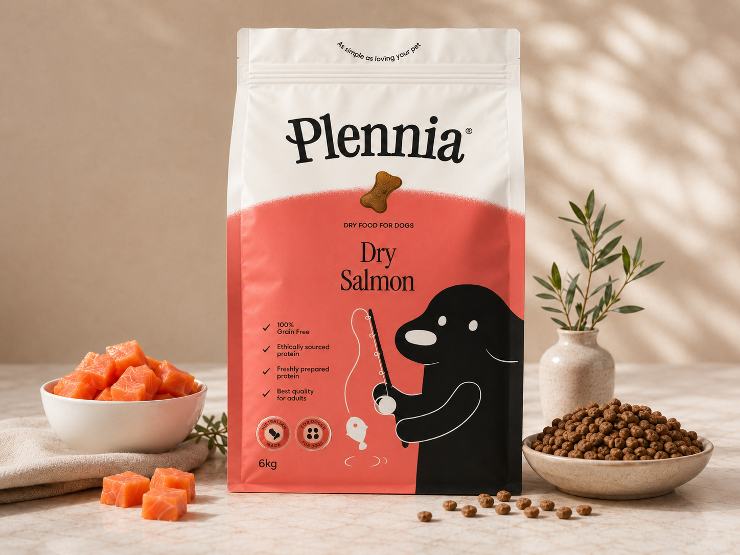 Dog Dry — Salmon Monoprotein (Grain-Free)